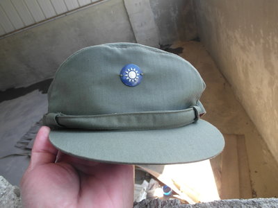 80年度--陸軍--草綠服--軍帽---小帽---國軍