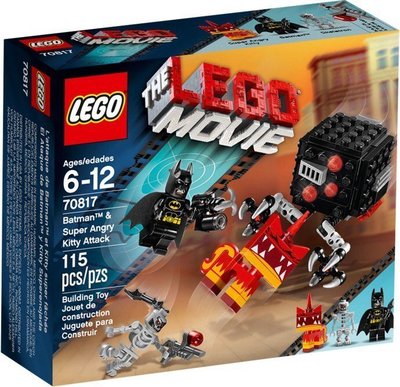 (JEFF) LEGO 70817 樂高玩電影 Batman™ & Super Angry Kitty Attack