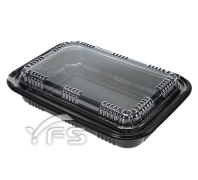KZ-520餐盒(PP底/OPS蓋)(550ml) (免洗便當盒/熱炒/外帶餐盒/小菜/滷味/塑膠餐盒)