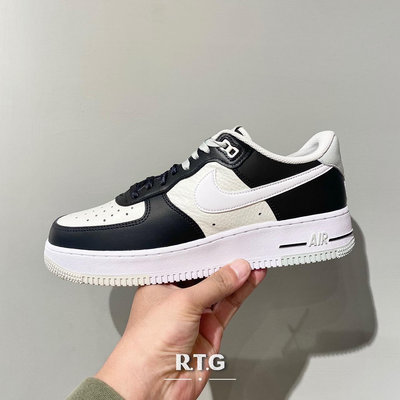 【RTG】NIKE AIR FORCE 1 LV8 SPLIT 奶油黑 復古 AF1 休閒 男鞋 FD2592-002