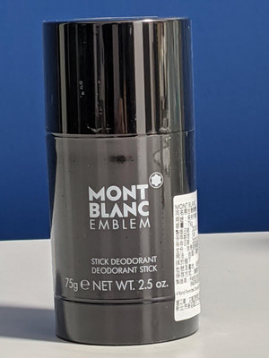 【與你便利店】～Mont Blanc 萬寶龍男性淡香水體香膏 75g EMBLEM