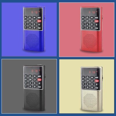 Dennys丹尼斯 多功能插卡喇叭 MS-K588 FM收音 錄音 Micro SD 曲目循環 聚合物電池-【便利網】