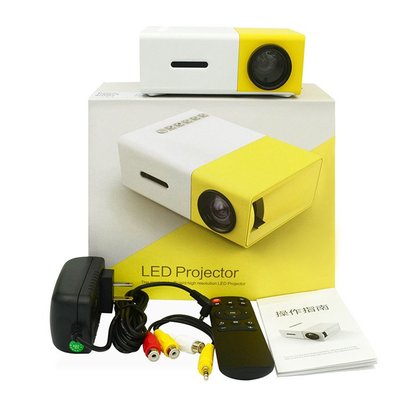YG300/YG310 LED家用高清迷你便捷式微型projector投影儀