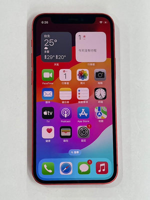[3C百分百]Apple iPhone 12 mini 64G 紅 色 9成新 電池健康度95% 6.1(27)