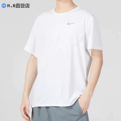 Nike 耐吉 男裝2023夏季新款運動服休閑透氣圓領短袖T恤DV9316-100