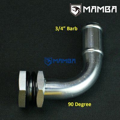 DIY turbo oil pan /sump oil return adapter 90 Deg / 3/4" bar