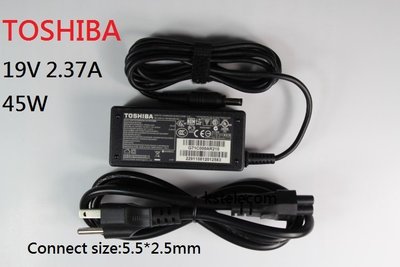 原裝東芝TOSHIBA 19V2.37A PA3822U-1ACA 筆記本充電器Portege Z830 and Z83