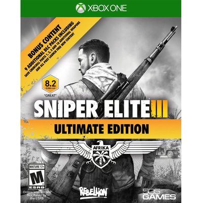 (現貨全新) XBOX ONE 狙擊之神 3 終極版 英文美版 Sniper Elite III 狙擊精英3