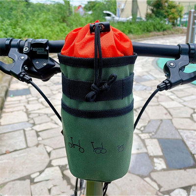 用於 Brompton 自行車水壺袋鳥自行車頭袋水杯手機盒