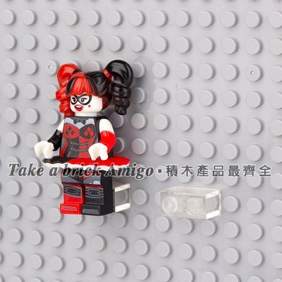 阿米格Amigo│透明 兩孔 高磚 積木 配件 零件 散磚 人偶 非樂高LEGO但相容