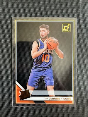 2019-20 Clearly Donruss Ty Jerome Gold SP Rookie，加贈 紫標 卡況較不佳