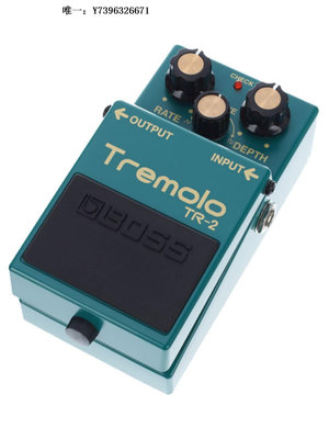 詩佳影音BOSS TR-2 TR2 Tremolo 經典顫音 踏板單塊效果器影音設備