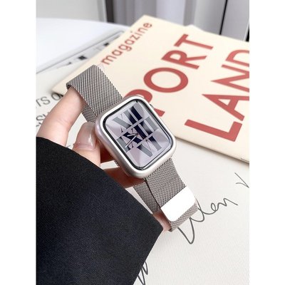 霧面原機色錶殼 邊框錶殼 Apple Watch 7代保護殼  星光色錶殼 S8 45mm 41mm 40mm 44mm