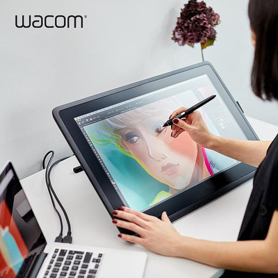 手寫板品牌直營Wacom數位屏新帝DTK2260手繪屏21.5英寸設計繪畫大屏繪圖板
