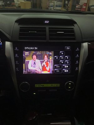 TOYOTA CAMRY ALTIS 車美仕 HONDA CRV3 CRV4 原廠怡利電子影音主機升級HD數位電視盒