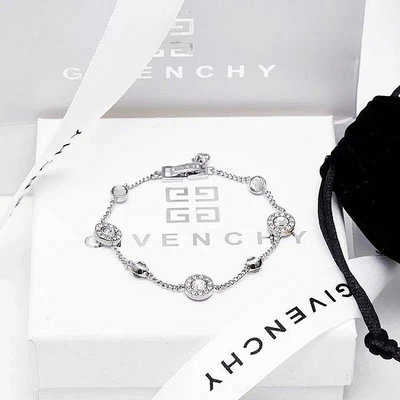 【Koaa海購】Givenchy紀梵希新款手鏈滿天星閃亮滿鉆手鐲網紅主播時尚手環學生手
