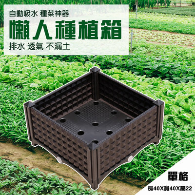 懶人種植箱 省水種植箱 戶外種植箱 DIY種植箱 組合式種植箱 種菜盆 種菜箱
