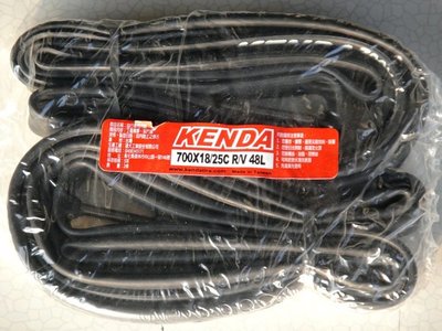 『聯美自行車』(E34) 建大KENDA 70018~25c  48L法式氣嘴內胎 單一價