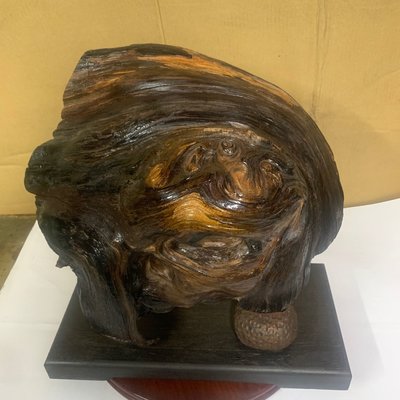 天彫台灣黃檜鳳尾榴