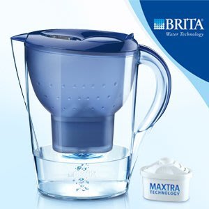【清淨淨水店】德國BRITA Marella XL 馬利拉3.5L濾水壺(4濾芯) 藍色賣1700元，