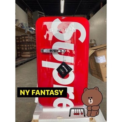 【紐約范特西】 SUPREME SS21 SMEG Mini Refrigerator 迷你冰箱