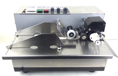 創傑包裝 CJ-350FL 連續自動印字機 (加寬型)快速連續印字機 標示機 印 製造有效日期
