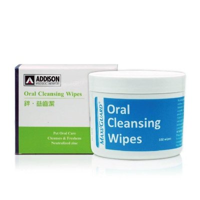 ☃呣呣☃ 保鉀寧 ADDISON Oral Cleansing Wipes 鋅.益齒潔(100張/罐) 益齒康