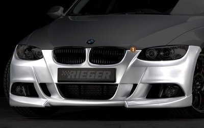 【樂駒】RIEGER BMW E92 E93 front bumper 前保桿 保險桿 霧燈 飾蓋 素材 需烤漆 空力