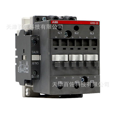 AX系列ABB接觸器AX50-30-00-80交流接觸器220-230/230-