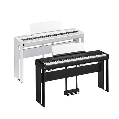 小叮噹的店 - YAMAHA P525 88鍵 木質琴鍵 電鋼琴 贈鋼琴椅 黑/白售