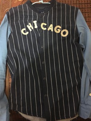 adlib 棒球外套襯衫 英倫學院風M號(非AES.STAGE)