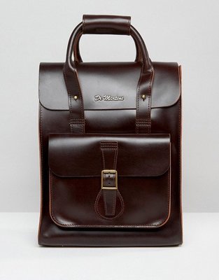 Dr Martens Leather Backpack 英國直送 皮製後背包 中性 黑/棕 兩色