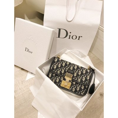 【二手】Dior Oblique saddle clutch WOC 鏈條包 手拿包一個