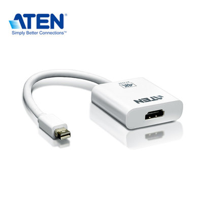 【預購】ATEN VC981 4K Mini DisplayPort轉HDMI主動式轉接器