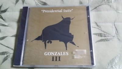 R西洋團(全新未拆CD)GONZALES III Presidential suite
