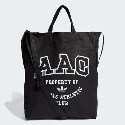 【RTG】ADIDAS OG AAC SHOPPER 托特包 購物袋 黑色 側背 手提 大LOGO 帆布 IN4730