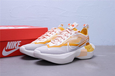 Nike Zoom Vista Lite 厚底 增高 白灰黃 休閒運動慢跑鞋 女鞋 CJ1649-001【ADIDAS x NIKE】