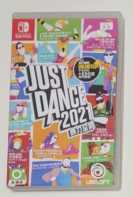 0512 二手 NS Switch 舞力全開 Just Dance 2021 中文版