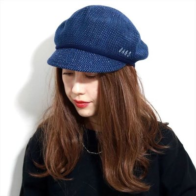 日本製 日本正版 DAKS 報童帽 遮陽帽 深藍色 帽子 帽