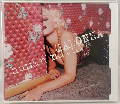 絕版收藏品【Madonna瑪丹娜 human nature】美國製 單曲 CD，免運費，下單前請先詢問存貨！