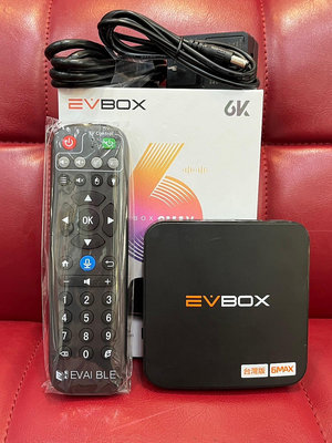 【艾爾巴二手】EVBOX 6MAX 易播盒子 4G/64G 純淨版#二手電視盒#新興店66BA2
