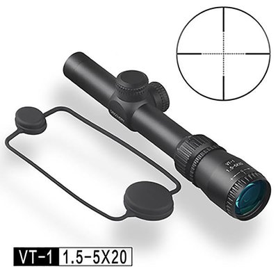 [01] DISCOVERY發現者 VT-1 1.5-5X20 狙擊鏡(真品瞄準鏡倍鏡抗震防水防霧氮氣內紅點紅外線雷射