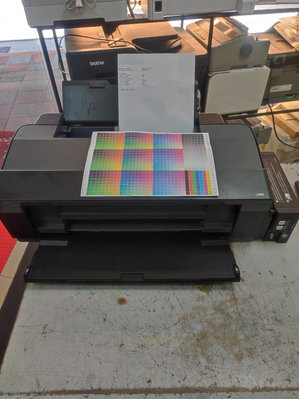 二手epson L1300 A3彩色連供噴墨印表機 功能正常