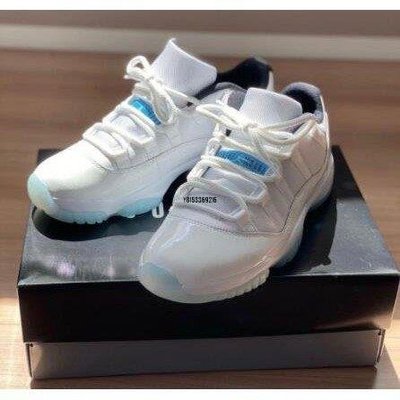 【正品】Air Jordan 11 Low "Legend Blue"傳奇藍 休閒 男女 籃球 AV2187-117潮鞋