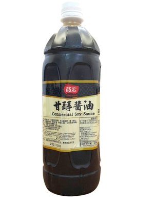 龍宏 甘醇醬油 (營業用) 1050克