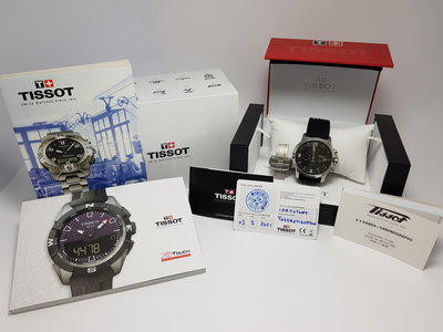 天梭TISSOT T-Sport PRC200競速三眼計時機械自動上鏈腕錶(T0554271605700)《順昌W21》