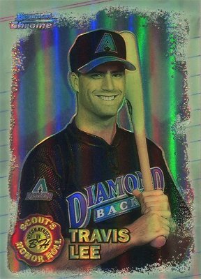 (T)Travis Lee 1997 Bowman Chrome Scout's Honor Roll 亮卡