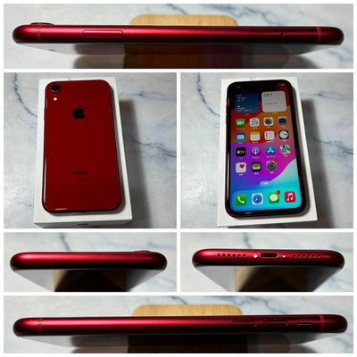 懇得機通訊 二手機 iPhone XR 128G 紅色 6.1吋 附盒裝配件 【歡迎舊機交換折抵】831