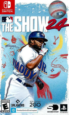 【全新未拆】任天堂 SWITCH NS 美國職業棒球大聯盟 2024 MLB THE SHOW 24 英文版 台中