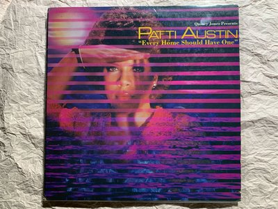 收藏經典-佩蒂 奧斯汀-家戶都該有個女主人 LP 二手專輯黑膠(美國版） Patti Austin - Every Home Should Have One